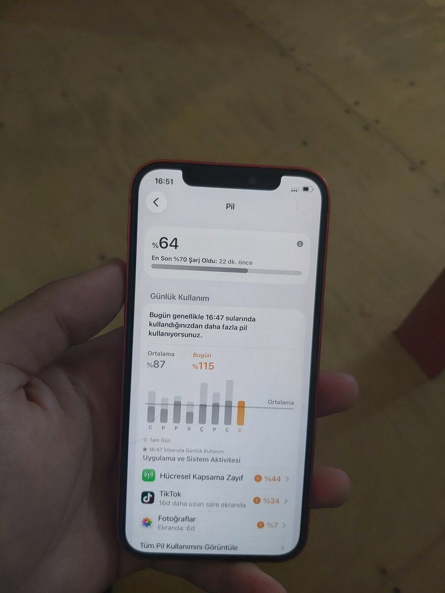 Apple iPhone 12 Red 128GB/4GB — Smartfonlar, Bakı (4)