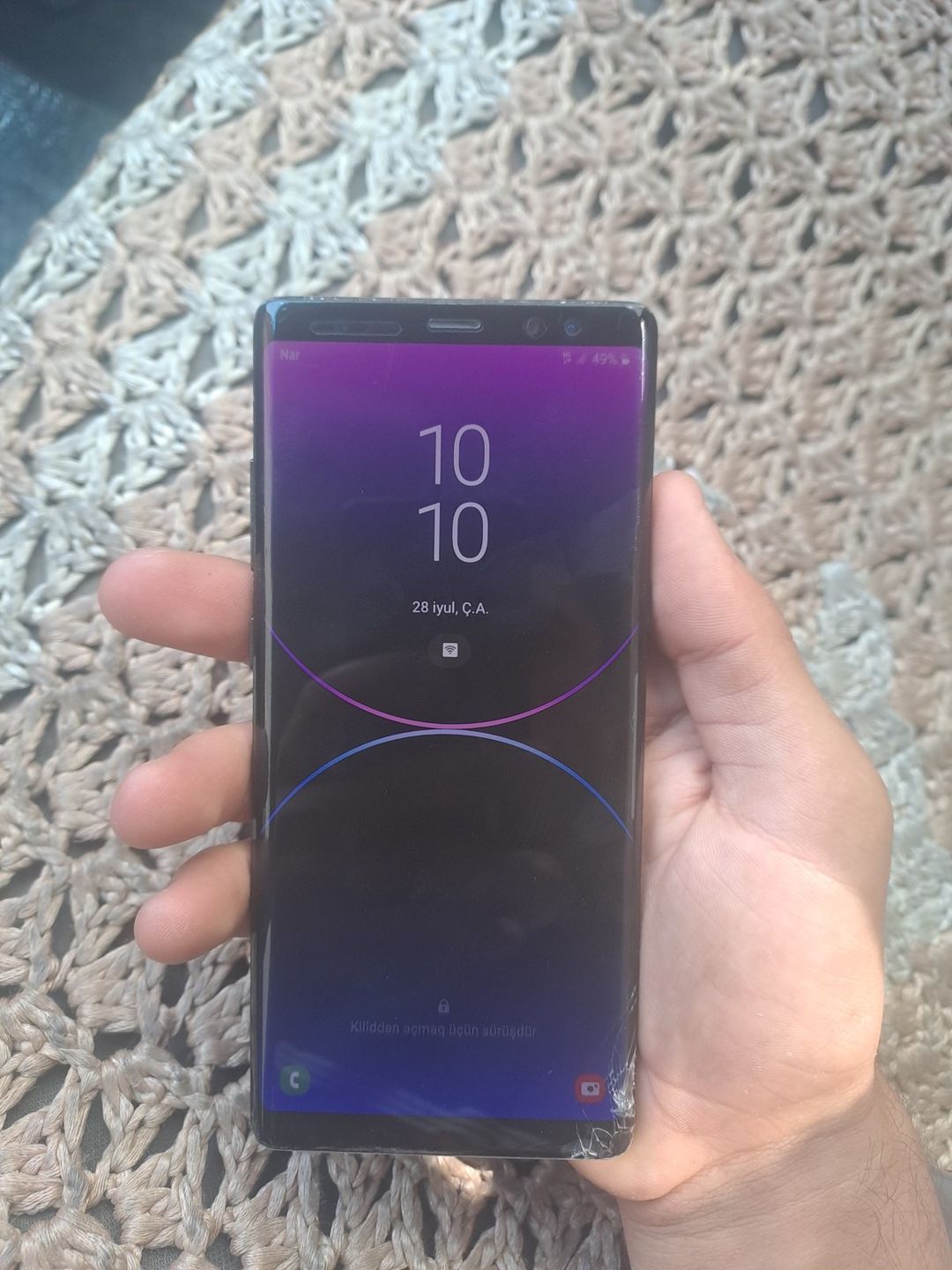 Samsung Galaxy Note 8 Midnight Black 64GB/6GB — Smartfonlar, Xaçmaz