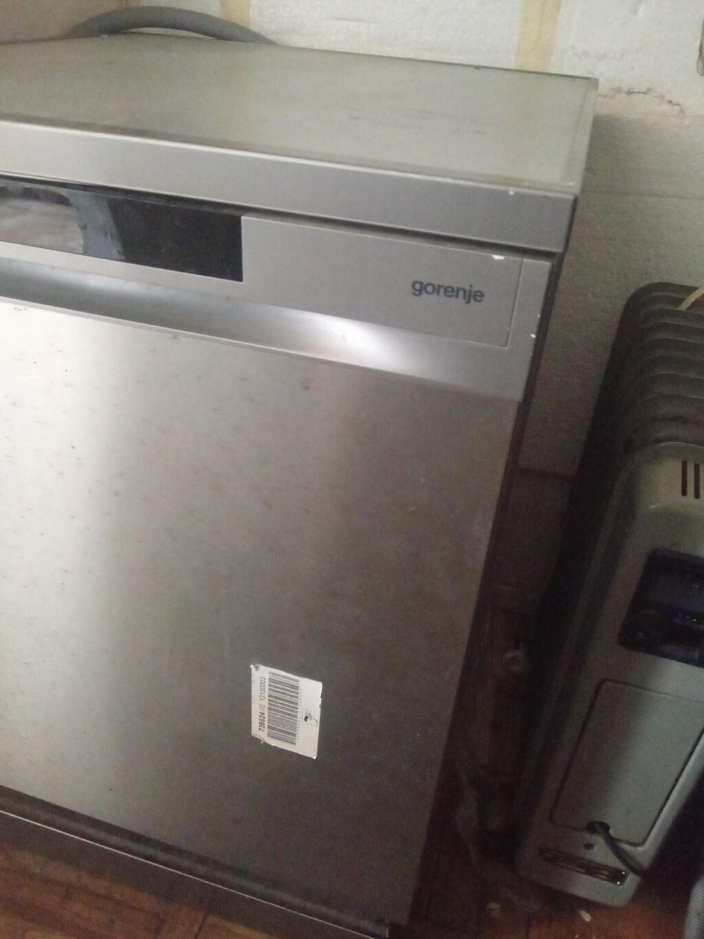 Gorenje qabyuyan maşın – tam ölçülü, inox korpuslu, ön paneldə gizli — Mətbəx texnikası, Bakı (4)