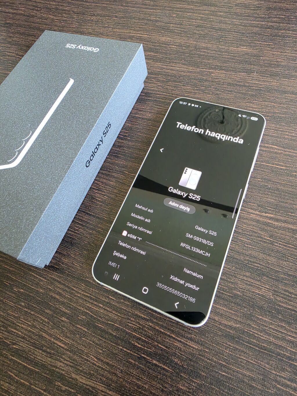 Samsung Galaxy S25, 128 GB, rəng - Gümüşü, İki sim kartlı — Samsung, Bakı (2)