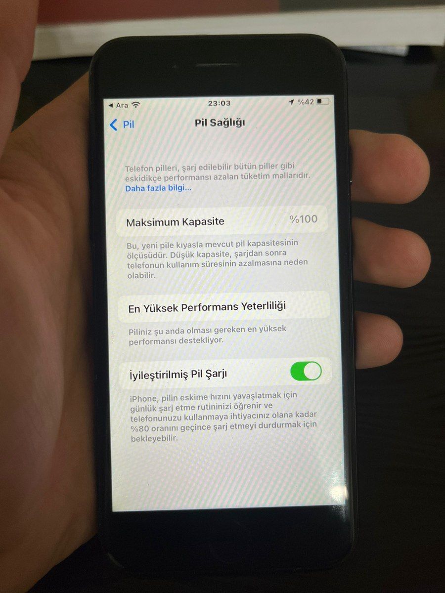 Apple iPhone 7 Black 32GB — Smartfonlar, Ağsu (3)