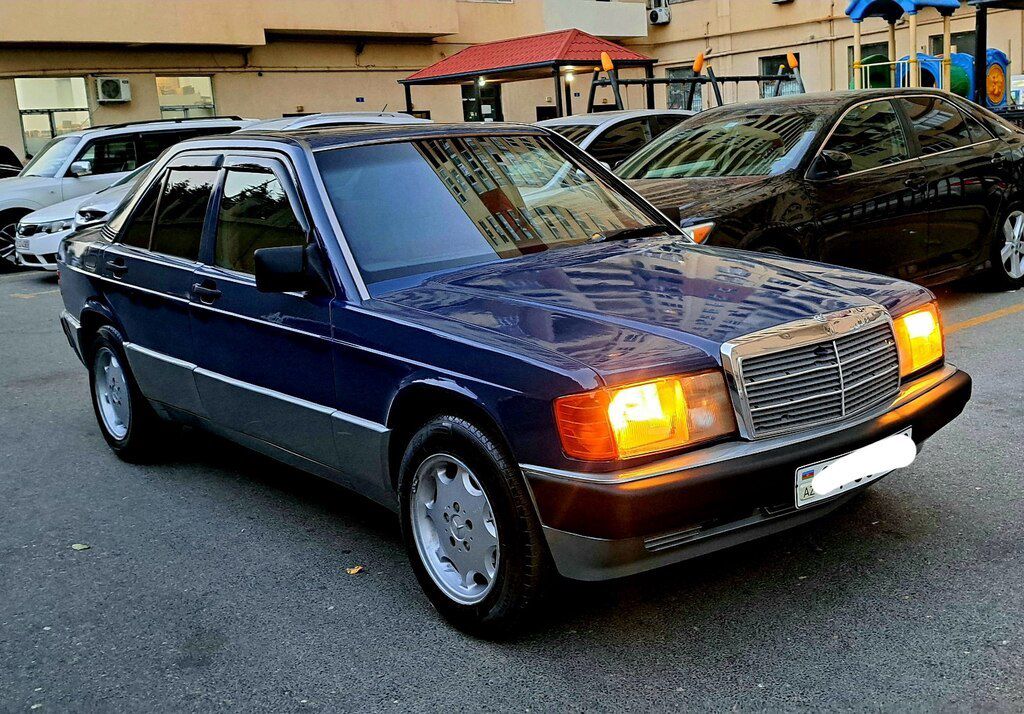 Mercedes 190, 2.0 L, 1990 il, 328 000 km — Avtomobillər, Bakı (8)