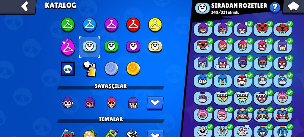 Brawl Stars hesabı – yüksək səviyyəli, tam dolu kontent - Kupa yolu — Elektronika, Şəki (9)