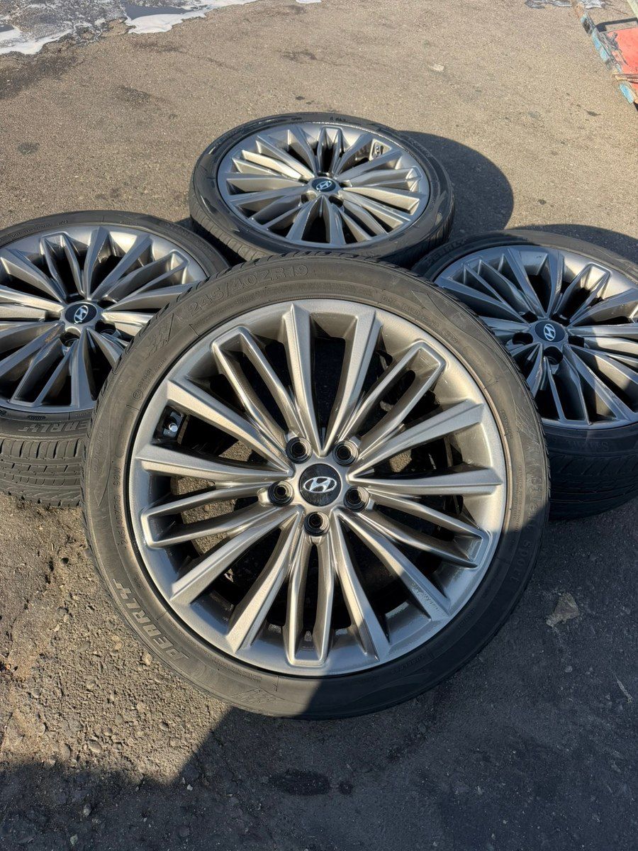 Hyundai Grandeur təkərləri R19 — Ehtiyat hissələri və aksesuarlar, Bakı (4)