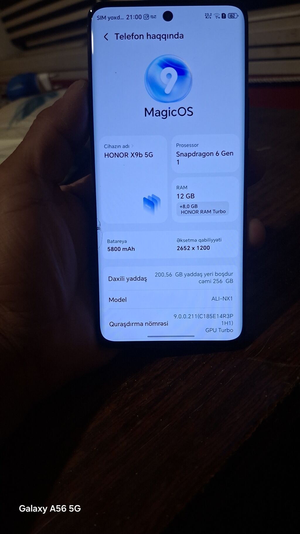 Honor X9b, 256 GB, rəng - Qara — Honor, Bakı (3)