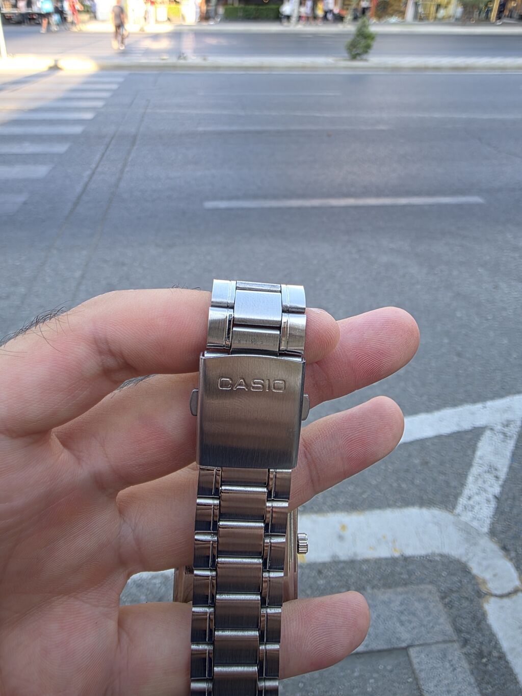 "Casio" kişi qol saatı. Yenidir. Cəmi 12 manata. Əla saatdır — Qol saatları, Bakı (2)