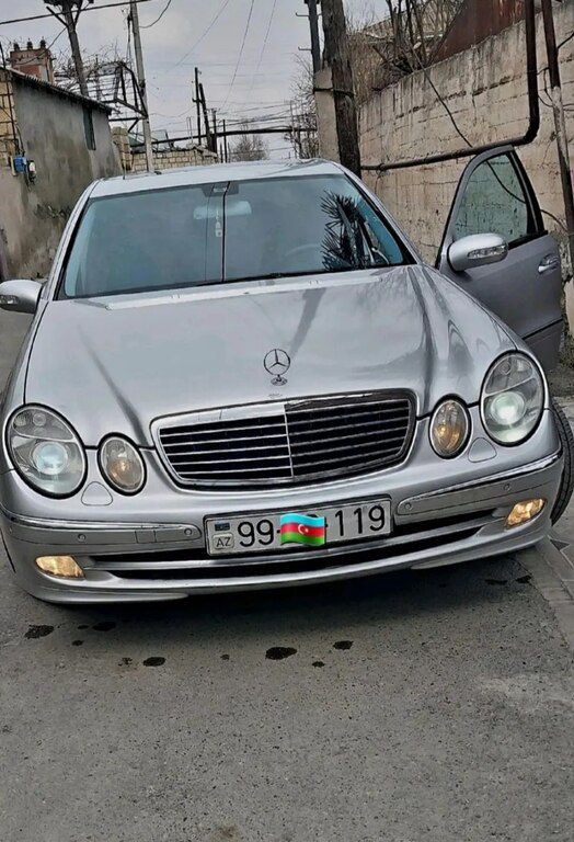Mercedes E 240, 2.6 L, 2004 il, 298 700 km — Avtomobillər, Mingəçevir (9)