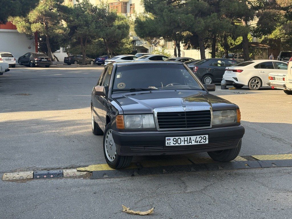 Mercedes 190, 2.0 L, 1991 il, 245 450 km — Avtomobillər, Bakı (9)