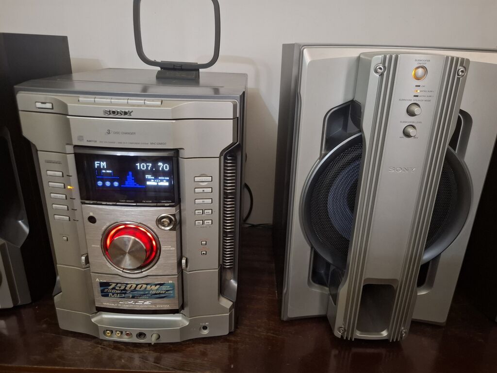 Sony MHC-GN800 mini Hi-Fi komponent sistemi – güclü çoxkanallı ev — Elektronika, Bakı (4)