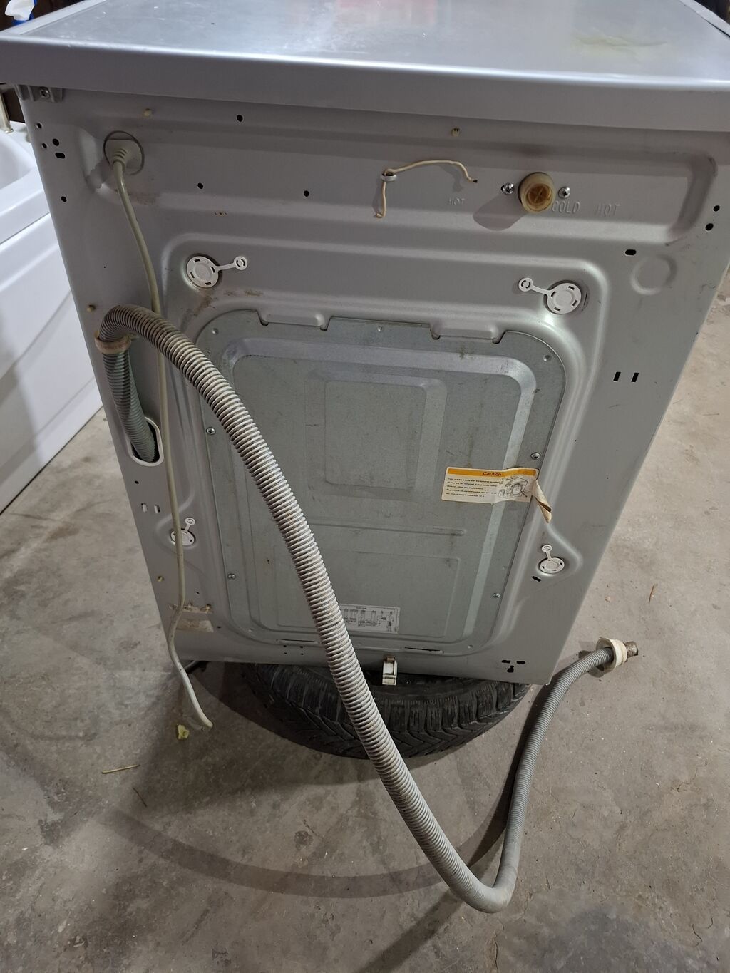 LG 8kg önyükləmə paltaryuyan maşın - Model xətti: LG Inverter Direct — Paltaryuyan maşınlar, Sumqayıt (4)
