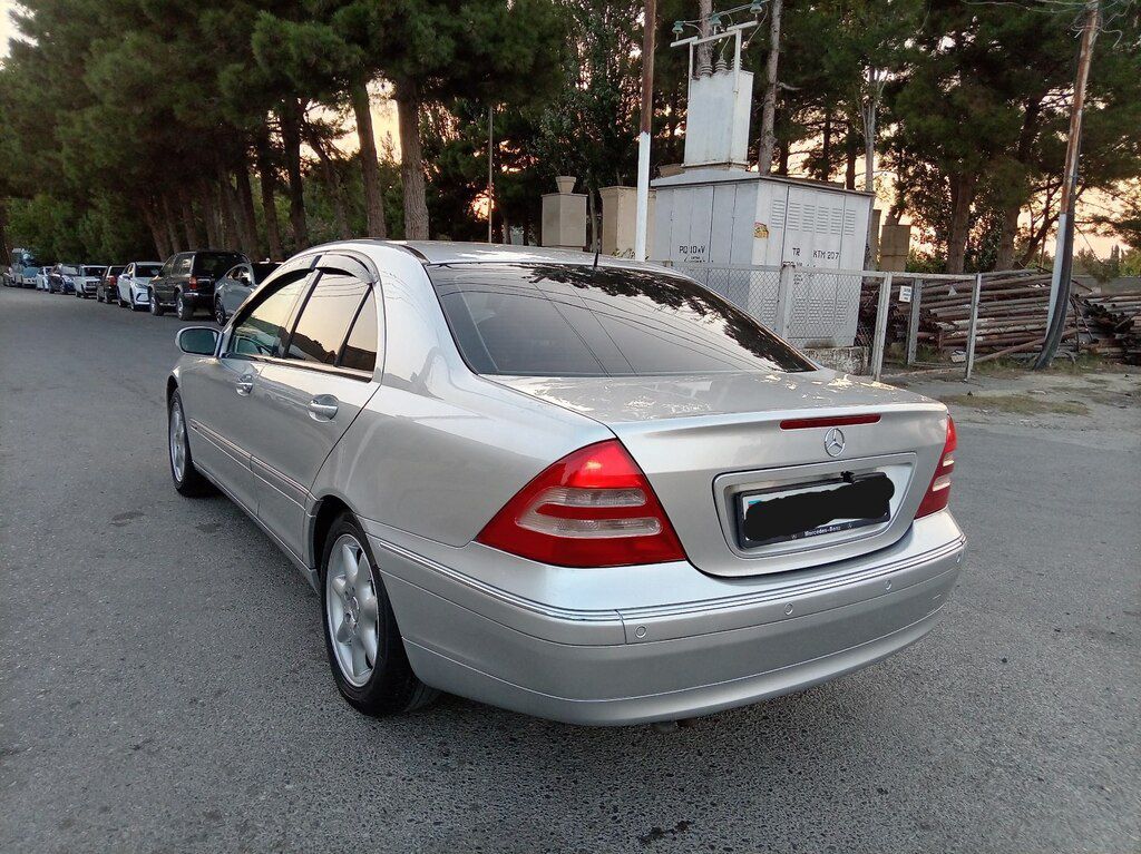 Mercedes C 240, 2.6 L, 2000 il, 296 000 km — Avtomobillər, Bakı (4)