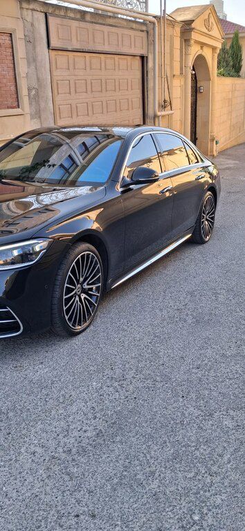 Mercedes S 450, 3.0 L, 2021 il, 55 000 km — Avtomobillər, Bakı (2)
