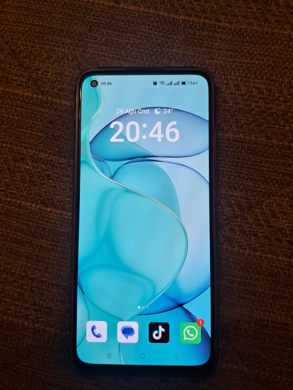 Oppo A78, 256 GB, rəng - Qara, Barmaq izi — OPPO, Sumqayıt (2)