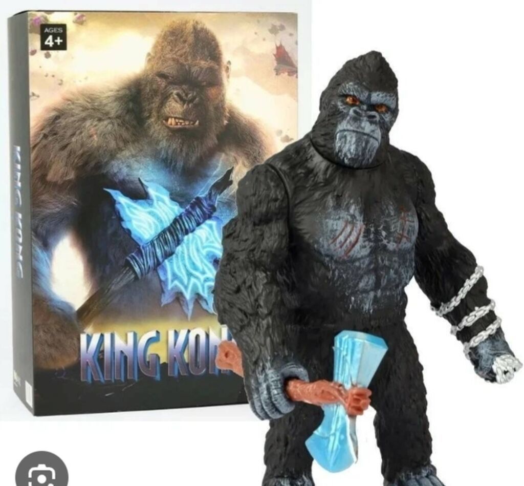 Kıng Kong aksiyon fiquru – orijinal qutuda - Mövzu: King Kong (film — Oyuncaqlar, Bakı (2)