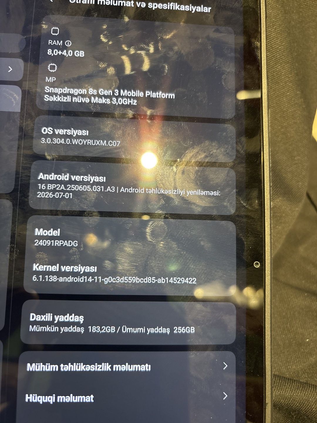 Xiaomi Pad 7 Pro — Elektronika, Quba (3)