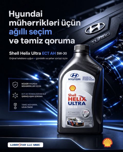 Shell mühərrik yağları — Bakı