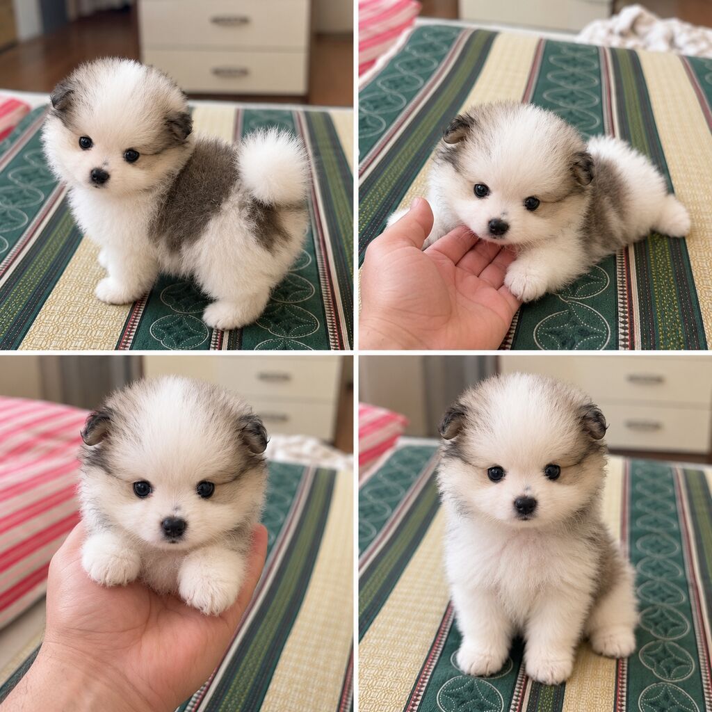 Şpitz, 1 ay, Dişi — Heyvanlar, Bakı (3)