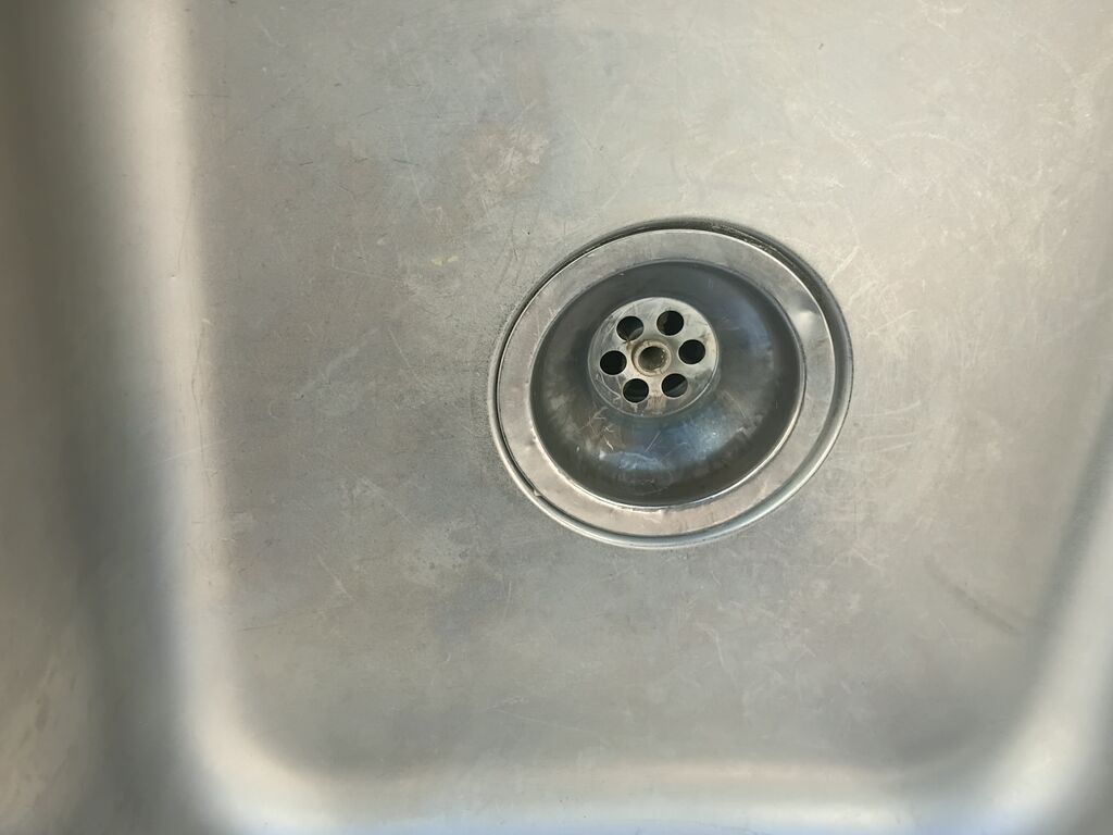 İşlənmiş Düzbucaqlı Mətbəx çanağı, Şkafsız, Paslanmaz polad — Santexnika, Digah (3)