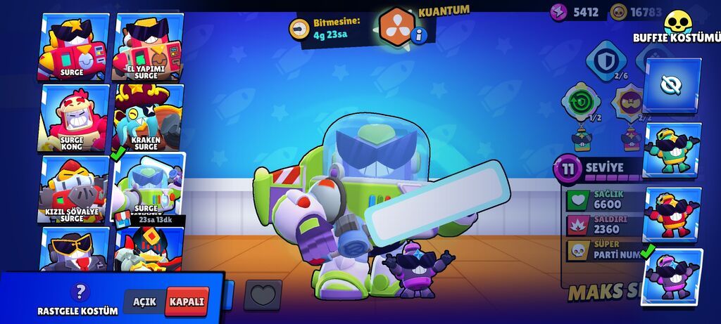 Brawl Stars oyunu üçün inkişaf etmiş oyun hesabı Əsas xüsusiyyətlər — İdman və istirahət, Bakı (2)