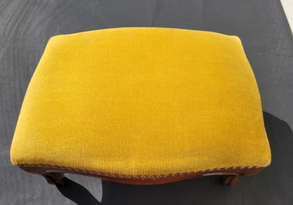 Yeni, Pufik oturacaq, Vеlur parça, rəng - Sarı, Kredit yoxdur, Çatdırılma yoxdur — Mebel, Bakı (2)