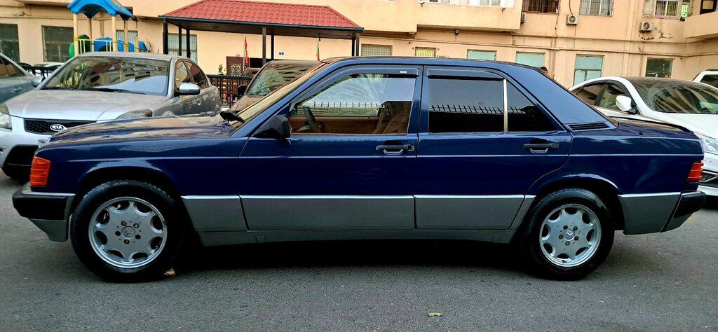 Mercedes 190, 2.0 L, 1990 il, 328 000 km — Avtomobillər, Bakı (5)