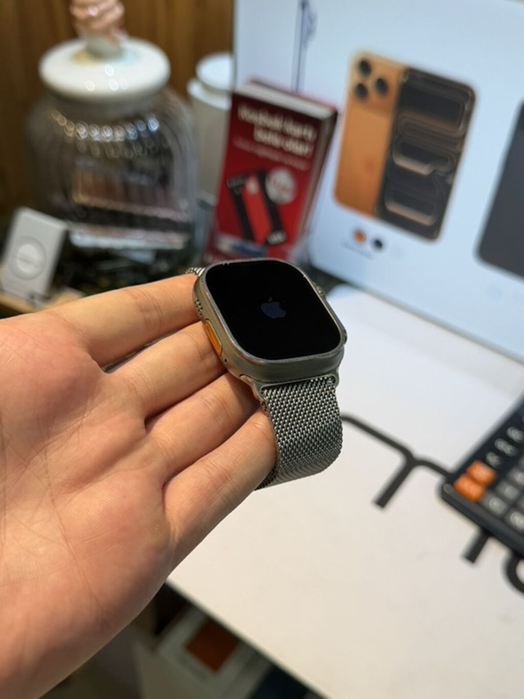 Apple Watch Ultra 2 Titanium Yeni kimidir. Cizigsizdir tam. 99% — Aksesuarlar, Bakı (4)