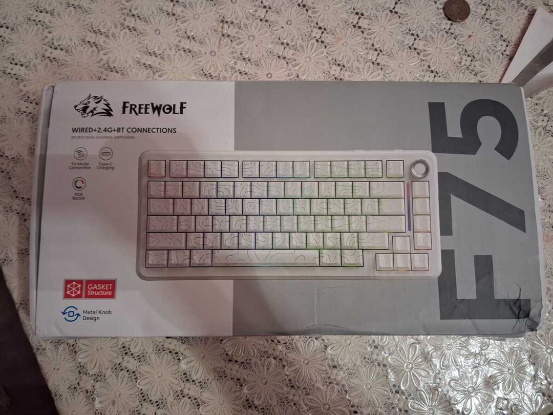 FreeWolf F75 Wireless White — Elektronika, Bakı (3)