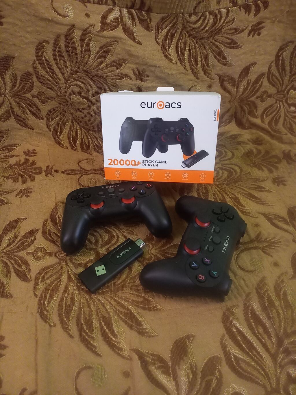 Euroacs 20000+ Stick Game Player – 2 ədəd simsiz oyun pultu və USB — Elektronika, Digah (2)