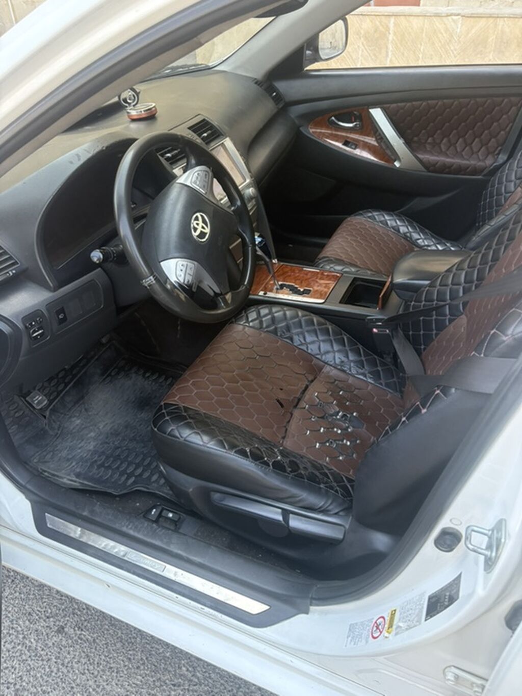 Toyota Camry – ağ rəngli sedan İli 2007,2,4 mator ideal veziyyetde — Avto, Xırdalan (5)