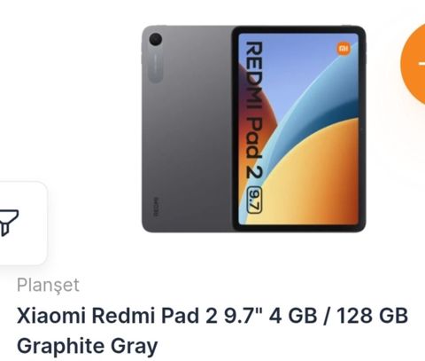 Xiaomi Redmi Pad 2 planşet – 9.7" ekran, 4 GB RAM və 128 GB yaddaş — Digah