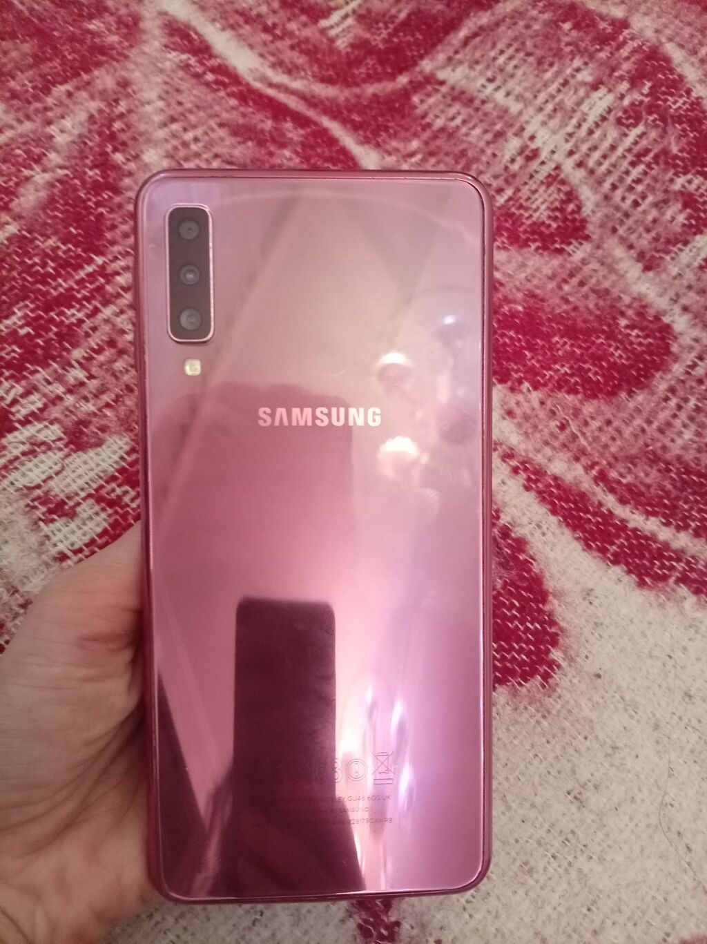 Samsung Galaxy A7 2018, rəng - Çəhrayı — Samsung, Xırdalan (3)
