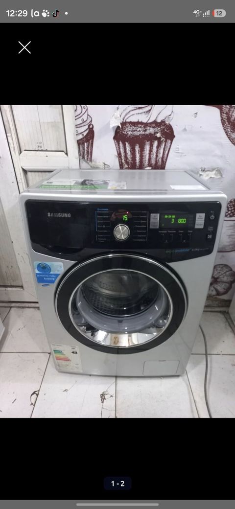 Paltaryuyan maşın Samsung, 6 kq, İşlənmiş, Avtomat, Qurutma var, Ödənişli çatdırılma, Pulsuz çatdırılma — Bakı