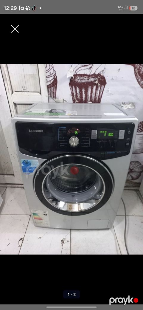 Paltaryuyan maşın Samsung, 6 kq, İşlənmiş, Avtomat, Qurutma var, Ödənişli çatdırılma, Pulsuz çatdırılma