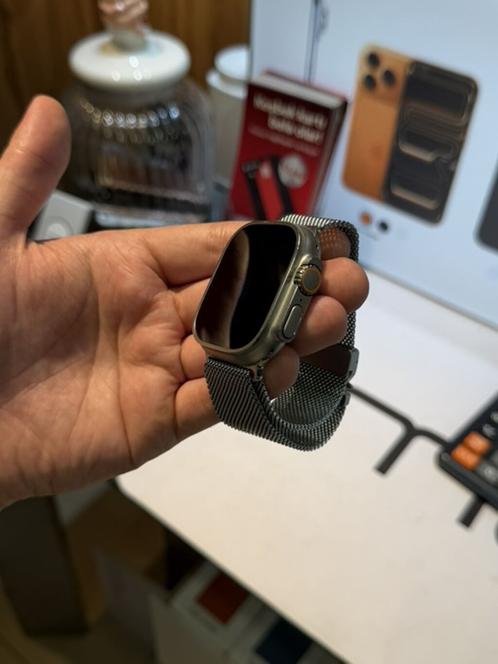Apple Watch Ultra 2 Titanium Yeni kimidir. Cizigsizdir tam. 99% — Aksesuarlar, Bakı (2)