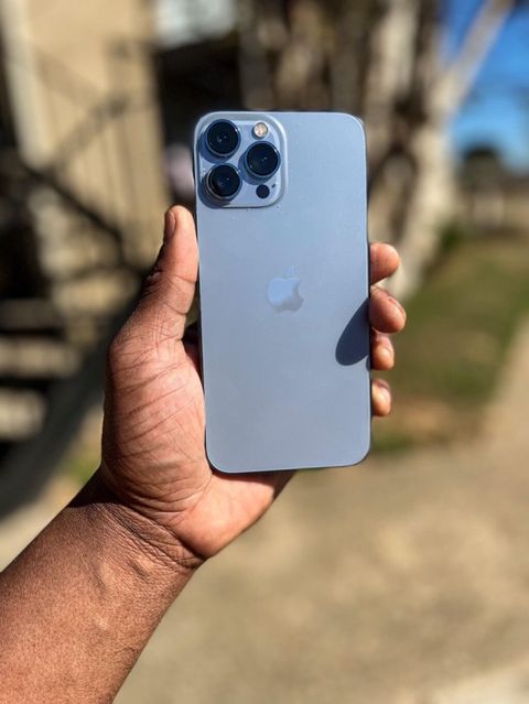 IPhone 13 Pro Max, 256 GB, Sierra Blue, Face ID — Bakı