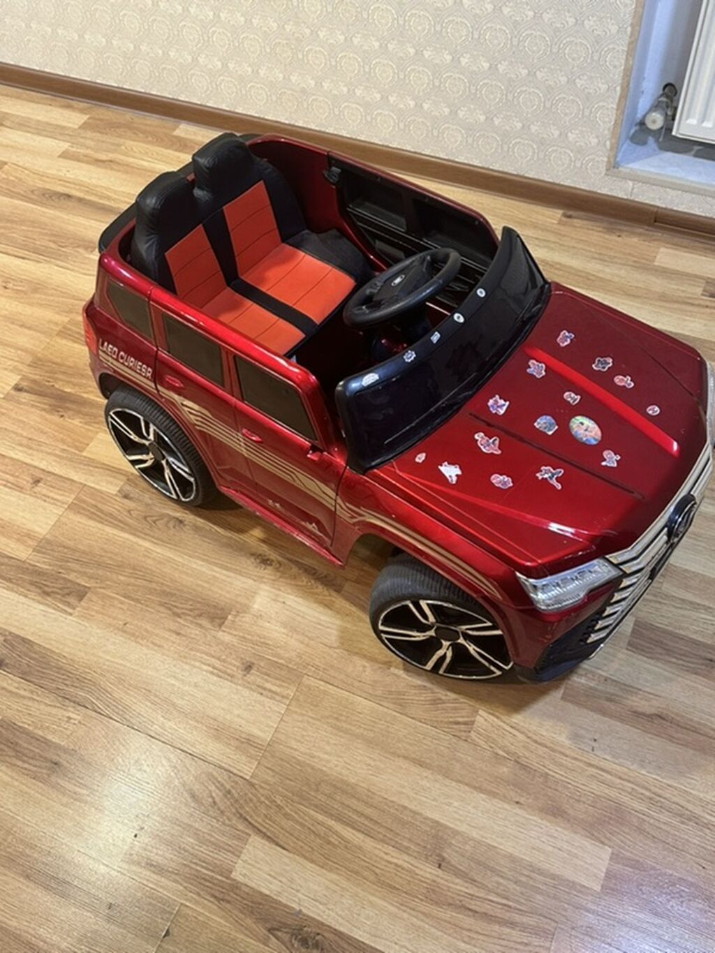 Uşaq elektrik maşını – qırmızı rəngdə, SUV tipli model - Korpus — Mallar, Mehdiabad (3)