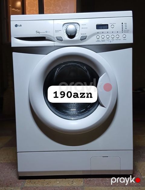 LG paltaryuyan maşın - Ön yükləməli, 5 kq yuma tutumu
