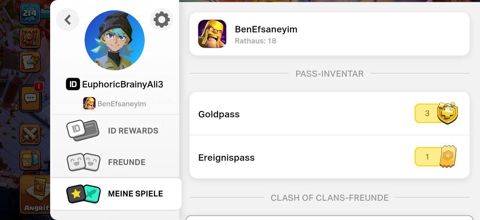 Clash of Clans hesabı – BenEfsaneyim - Bələdiyyə (Town Hall): 18 — Bakı