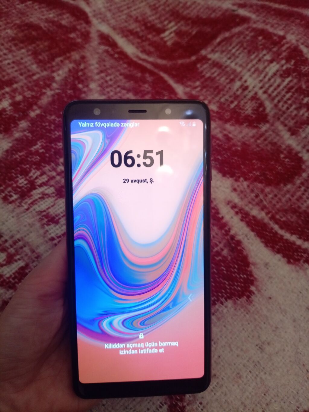 Samsung Galaxy A7 2018, rəng - Çəhrayı — Samsung, Xırdalan (4)