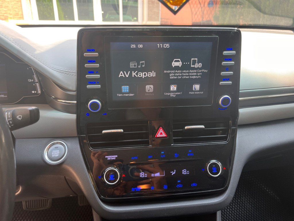 Hyundai Ionıq, 1.6 L, 1.56 kWh, 2020 il, 141 398 km — Avtomobillər, Şəki (12)