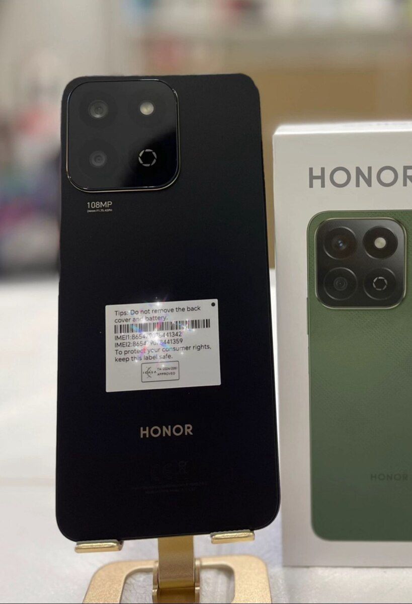 Honor X7c Moonlight White 256GB/8GB — Smartfonlar, Bakı (2)