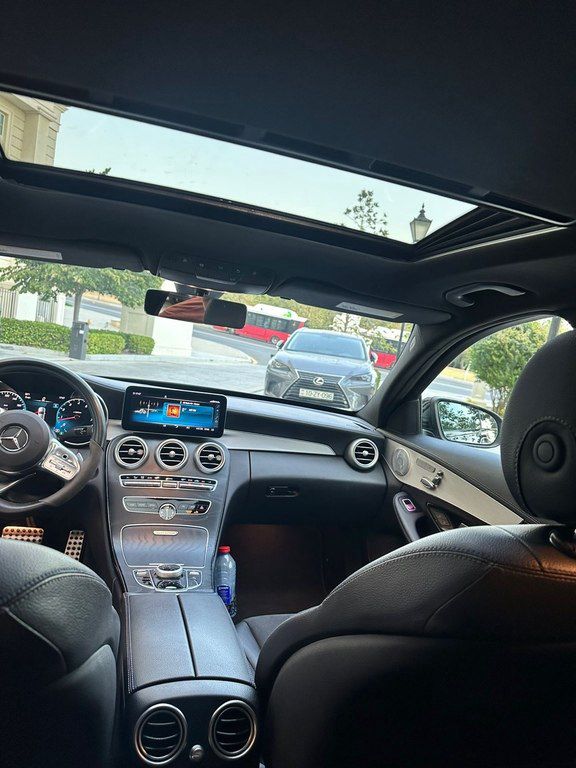 Mercedes C 300, 2.0 L, 2021 il, 112 000 km — Avtomobillər, Bakı (12)