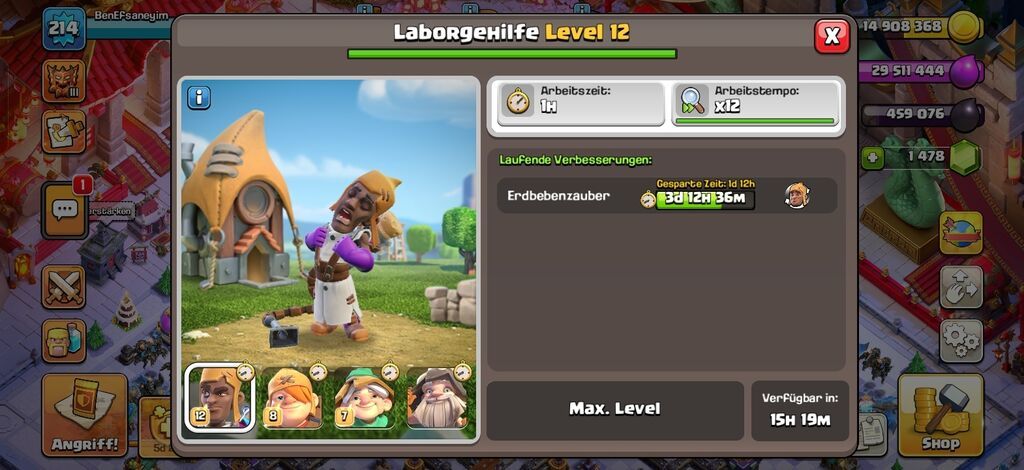 Clash of Clans hesabı – BenEfsaneyim - Bələdiyyə (Town Hall): 18 — Xidmətlər, Bakı (8)