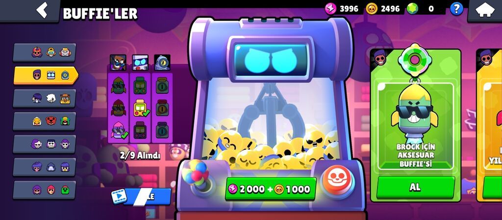 Brawl Stars oyun hesabı satılır hesap 10/9 sadece endirimlə 40 azn yox — Aksesuarlar, Bakı (7)
