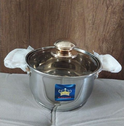 Qazan, Paslanmayan polad, 3 l, Almaniya — Bakı