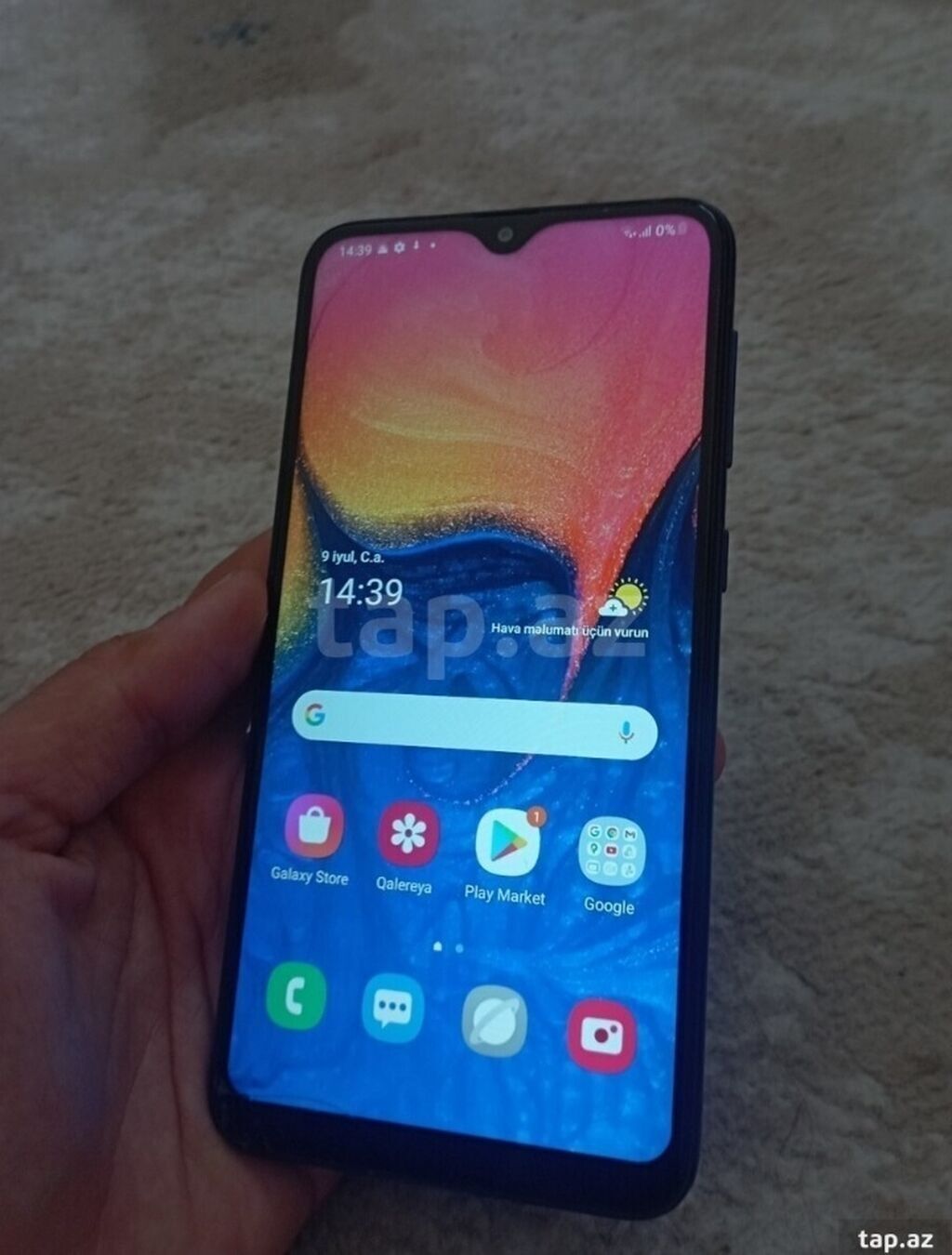 Samsung Galaxy A10, 32 GB, rəng - Qara — Samsung, Mingəçevir (2)