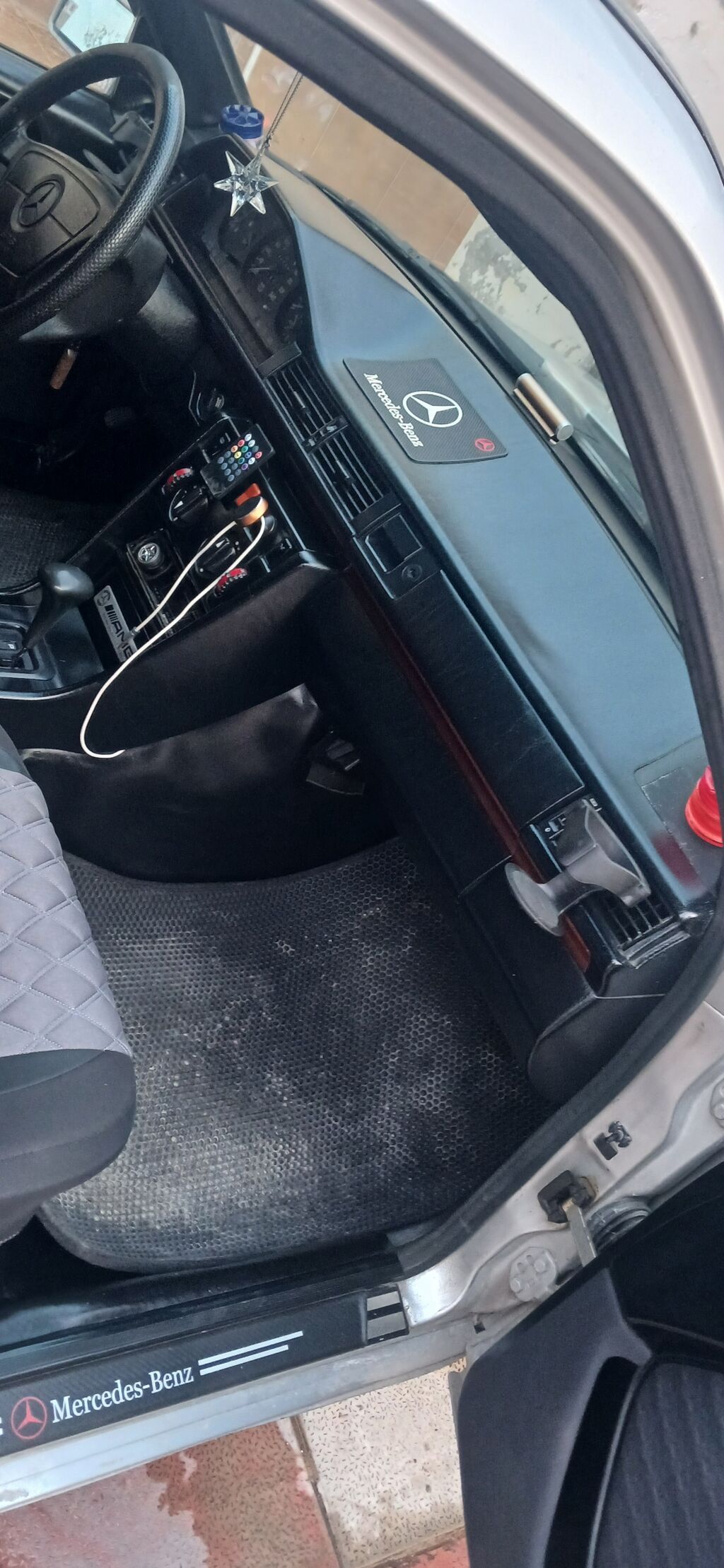 Mercedes-Benz sedan (W124 kuzov) - Korpus: sedan, gümüşü rəng - Kuzov — Avto, Gəncə (9)
