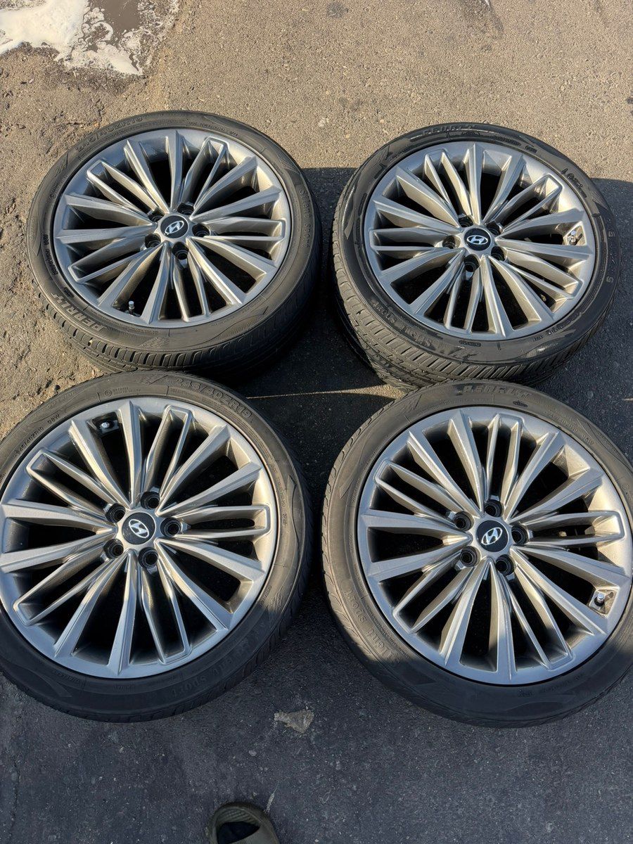 Hyundai Grandeur təkərləri R19 — Ehtiyat hissələri və aksesuarlar, Bakı (10)