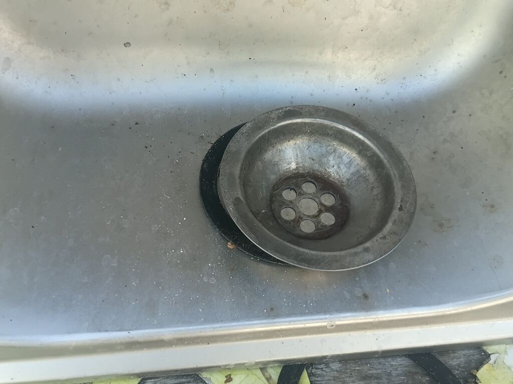 İşlənmiş Düzbucaqlı Mətbəx çanağı, Şkafsız, Paslanmaz polad — Santexnika, Digah (5)