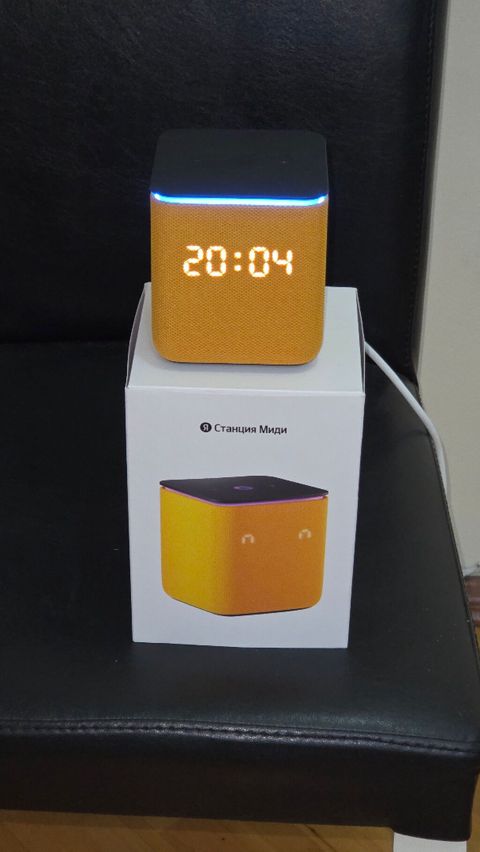 Yeni Yandex Kolonka, Növ - Smart, rəng - Narıncı — Bakı